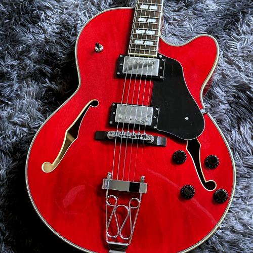 Sire Larry Carlton H7F STR (See Through Red)【展示チョイキズ特価】【ラリーカールトン監修】【フルアコ】