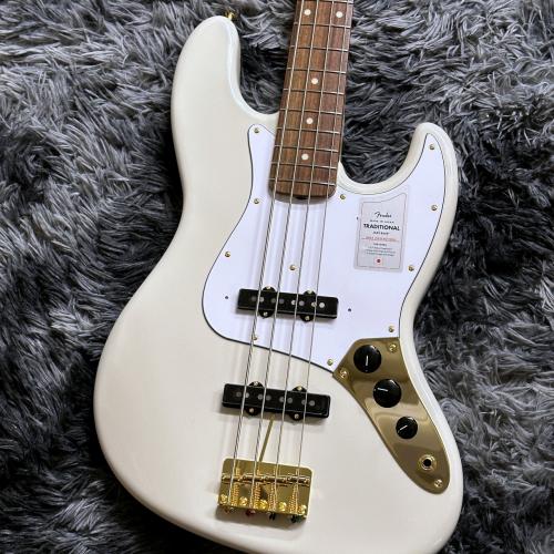 Fender Made in Japan Traditional 2025 Collection 60s Jazz Bass White Pearl【特価】