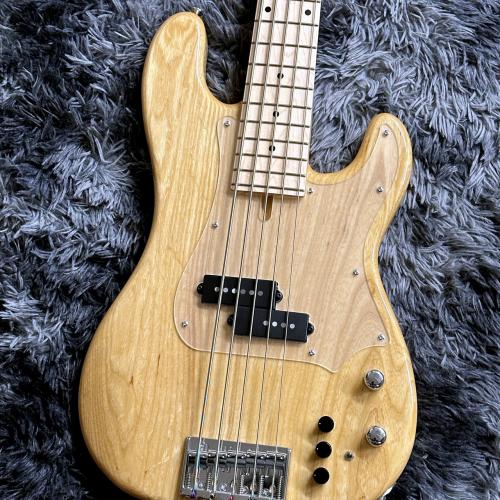 dragonfly CL-SPB5 ASH/MAP NTL/AC1 -Central Line Series-【アウトレット特価】【5弦プレベ】【日本製】