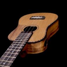KOU ukulele Soprano LN Bell-shape "S"model - Cedar / Koa-_5
