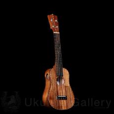 KOU ukulele Soprano LN Bell-shape "S"model - Hawaiian koa-_2