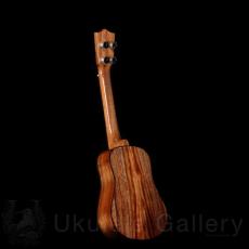 KOU ukulele Soprano LN Bell-shape "S"model - Hawaiian koa-_3
