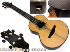 Akira Niihori Ukulele [Somali] テナー4弦 17.5-18インチ ファンフレット サイドホール #04030 ウエスタンレッドシダー/インディアンローズウッド