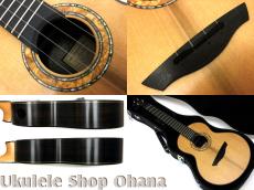 Akira Niihori Ukulele [Somali] テナー4弦 17.5-18インチ ファンフレット サイドホール #04030 ウエスタンレッドシダー/インディアンローズウッド_4