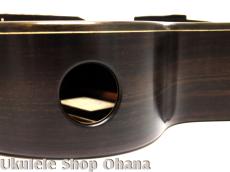 Akira Niihori Ukulele [Somali] テナー4弦 17.5-18インチ ファンフレット サイドホール #04030 ウエスタンレッドシダー/インディアンローズウッド_10