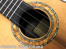 Akira Niihori Ukulele [Somali] テナー4弦 17.5-18インチ ファンフレット サイドホール #04030 ウエスタンレッドシダー/インディアンローズウッド_11