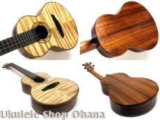 Akira Niihori Ukulele [Somali] テナー4弦 サイドホール #04029 カーリーメイプル/ハワイアンコア_3