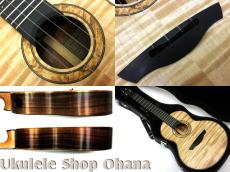 Akira Niihori Ukulele [Somali] テナー4弦 サイドホール #04029 カーリーメイプル/ハワイアンコア_4