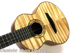 Akira Niihori Ukulele [Somali] テナー4弦 サイドホール #04029 カーリーメイプル/ハワイアンコア_6