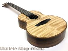 Akira Niihori Ukulele [Somali] テナー4弦 サイドホール #04029 カーリーメイプル/ハワイアンコア_8