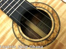 Akira Niihori Ukulele [Somali] テナー4弦 サイドホール #04029 カーリーメイプル/ハワイアンコア_11