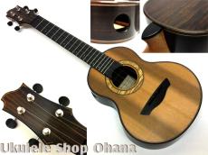 Akira Niihori Ukulele [Daizu] スモールコンサート サイドホール #06006 ウエスタンレッドシダー/インディアンローズウッド
