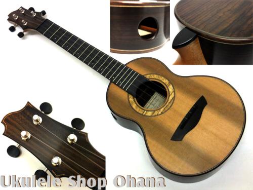 Akira Niihori Ukulele [Daizu] スモールコンサート サイドホール #06006 ウエスタンレッドシダー/インディアンローズウッド