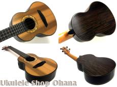 Akira Niihori Ukulele [Daizu] スモールコンサート サイドホール #06006 ウエスタンレッドシダー/インディアンローズウッド_3