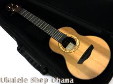 Akira Niihori Ukulele [Daizu] スモールコンサート サイドホール #06006 ウエスタンレッドシダー/インディアンローズウッド_5