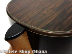 Akira Niihori Ukulele [Daizu] スモールコンサート サイドホール #06006 ウエスタンレッドシダー/インディアンローズウッド_16