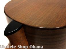 Akira Niihori Ukulele [Daizu] スモールコンサート サイドホール #06005 カーリー栃/アメリカンウォルナット_16