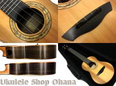 Akira Niihori Ukulele [Wasabi] スモールコンサート サイドホール #01055 ウエスタンレッドシダー/アメリカンウォルナット_4