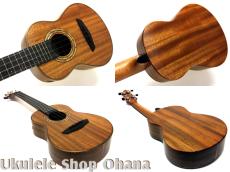 Akira Niihori Ukulele [Wasabi] スモールコンサート サイドホール #01054 アフリカンマホガニー_3