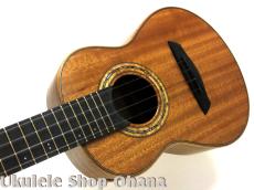 Akira Niihori Ukulele [Wasabi] スモールコンサート サイドホール #01054 アフリカンマホガニー_6