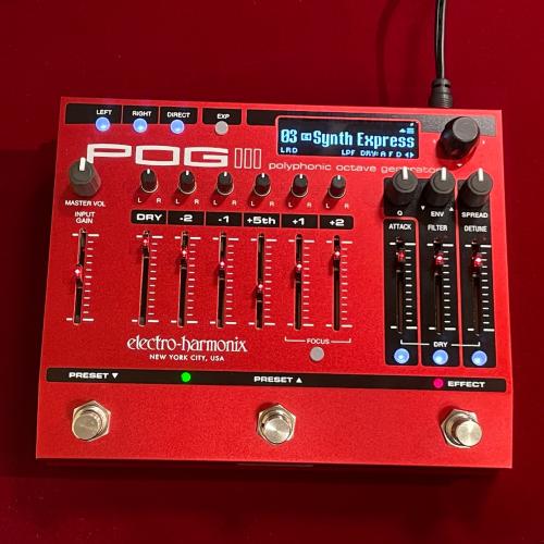 Electro-Harmonix POG3 【決算SALE特価】【最強のPOG入荷!】【9Vアダプター付き】