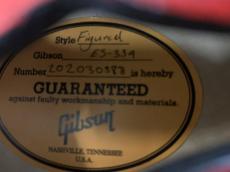 Gibson ES-339 Figured Sixties Cherry! 2023年製 新品同様!_15