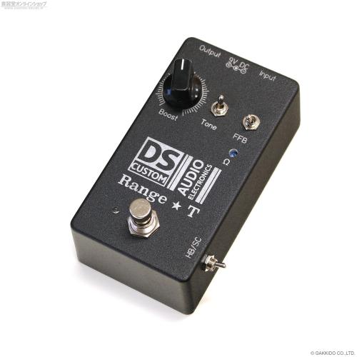 DS Custom Audio Electronics Range★T Treble Booster [Black Powder Coat] 直輸入品