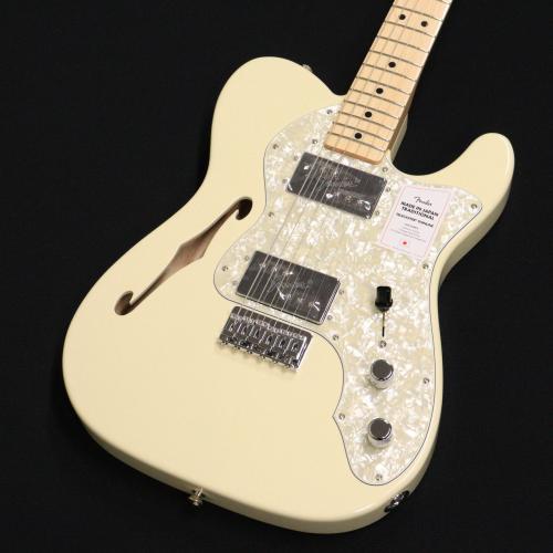 Fender Made in Japan Traditional '70s Telecaster® Thinline Olympic White