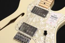 Fender Made in Japan Traditional '70s Telecaster® Thinline Olympic White_3