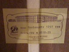 Framus Hootenanny 12-String Vintage Tinted Nitro_8