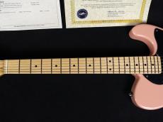 G&L Limited Run ASAT Classic Thinline Shell Pink_4