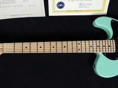 G&L Limited Edition ASAT Classic Thinline Surf Green_4