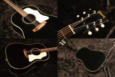 Gibson J-45　ハカランダ指板　　レアカラー　エボニー・ブラック　　BLACK・Ebony_4