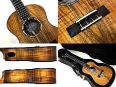 Mana'e Ukulele Tenor Full Custom Hawaiian Koa_4