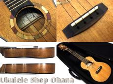 Chisel Ukulele コンサート Slim Body スリムボディ アフリカン・マホガニー#070_4