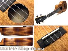 SHIMA UKULELE [Soprano With Tenor Range] ソプラノ・ロングネック マホガニー合板仕様_4