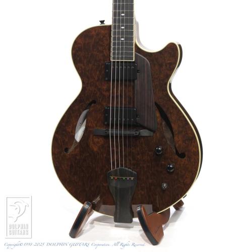 Kikuchi Guitars  MF15L 2HB Imbuia Burl