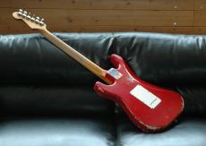 SCOOP `55-ST Ash Hard.Aged Gold Anodized Pickguard_2