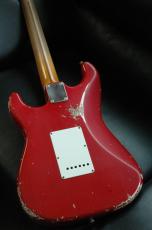 SCOOP `55-ST Ash Hard.Aged Gold Anodized Pickguard_4