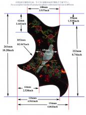 Madura Guitar Dove Replacement Pickguard_2