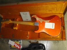 Fender Fender CUSTOMSHOP '62 STRATOCASTER Heavy Relic Candy Tangerine_3