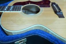 Gibson J-185 NA / Natural Finish・Grover Peg・Double Parallelograms Inlays・Solid Sitka Spruce・Solid Flame Maple Side and Back ・Large Tortoiseshell  Pick guard・With Original Pickup【With Original Hard Case】  200_10