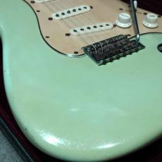 Fender Stratocaster Slab Finger Board ソニックブルー(Refinish) 1961年製です_8