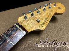 Fender Custom Shop Master Grade 1961 Stratocaster ‘97年製 Shell Pink Near-Mint “Super Killer Birdseye Neck”_8