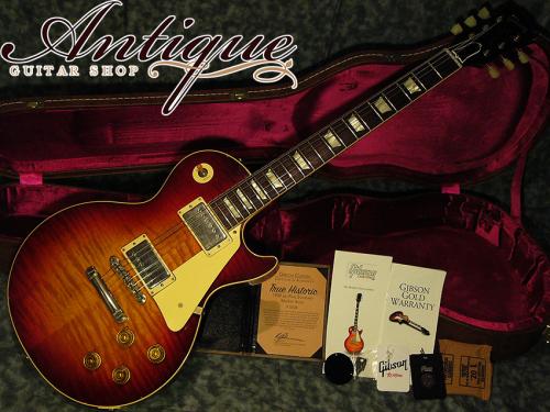 Gibson Custom Shop ’15 True Historic 1959 Les Paul Vintage Cherry Sunburst Tom Murphy Aged 3.8kg “Dead Stock”