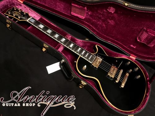 Gibson Les Paul Custom 1972年製 Ebony Black w/ Sticker PAF & Emboss Cover “Black Beauty”