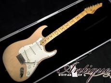 D'Pergo Custom Guitars Aged Vintage Classic ‘10年製 Shell Pink w/ Flight Case EX+++ “Amazing Sound”