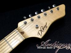 D'Pergo Custom Guitars Aged Vintage Classic ‘10年製 Shell Pink w/ Flight Case EX+++ “Amazing Sound”_7