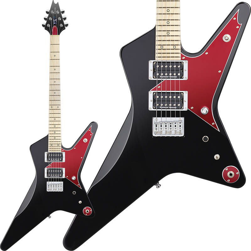Esp The Crying Star Nt Black W Ff Red Galneryus Syu Model 受注生産品 新品 Esp イーエスピー 楽器検索 Jギター