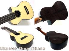 ASTURIAS [Solo Ukulele SMD]ジャーマンスプルース/マダガスカルローズウッド #13039_3